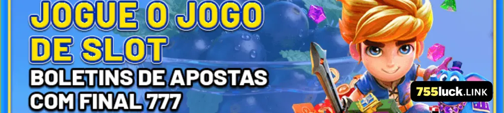 Banner de promoções gerais e bônus no 755luck cassino.