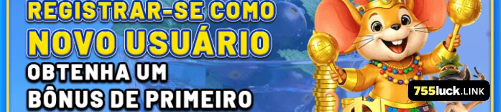 Banner de promoções gerais e bônus no 755luck cassino.