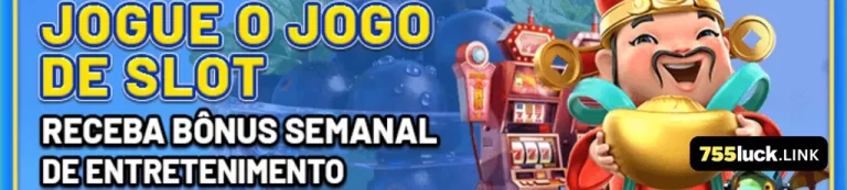 Banner de promoções gerais e bônus no 755luck cassino.